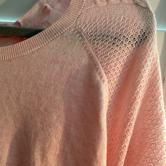♥️ UEC Sonoma Blush Knit Sweater 3/4 sleeves Lightweight - Picture 6 of 7